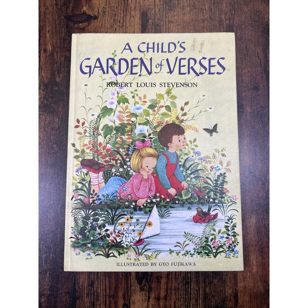A Child's Garden Of Verses by Robert Louis Stevenson 1977 HC Poetry Illustrated